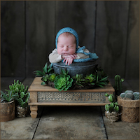 Neugeborenenshooting im Studio in Wadern/Saarland