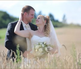 Brautpaarshooting im Kornfeld - Wadern/Saarland