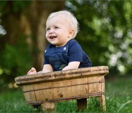 Kindershooting im Grünen