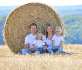 Kinder und Familienfotos in der Natur bei Wadern - Saarland