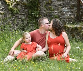 Familienfotos in Wadern - Saarland - Eltern mit Kind