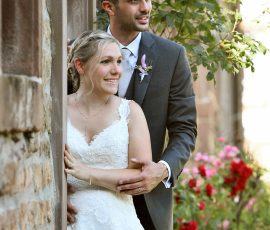 Portraitaufnahme Hochzeitspaar